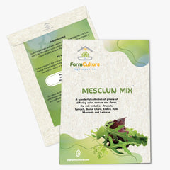 Mesclun Mix Seeds - Farm Culture